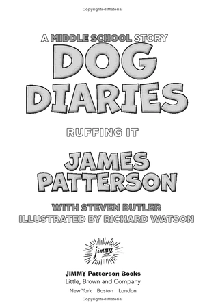 bộ dog diaries 5: ruffing it: a middle school story - Ảnh 5