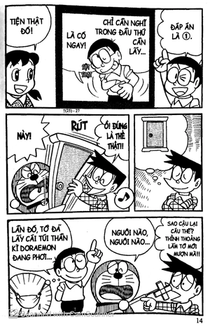 bộ doraemon đố vui tập 3 - doraemon quá khứ và tương lai (tái bản 2019) - Ảnh 11
