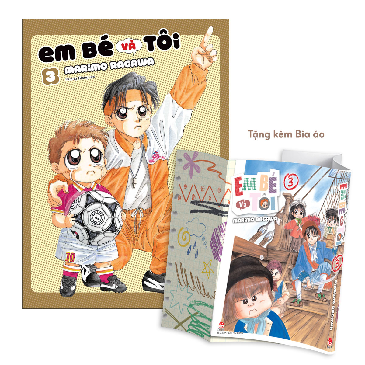 Bo
						
										
										Em Be Va Toi - Tap 3 - Tang Kem Kem Bia Ao Dac Biet - Ảnh 2
