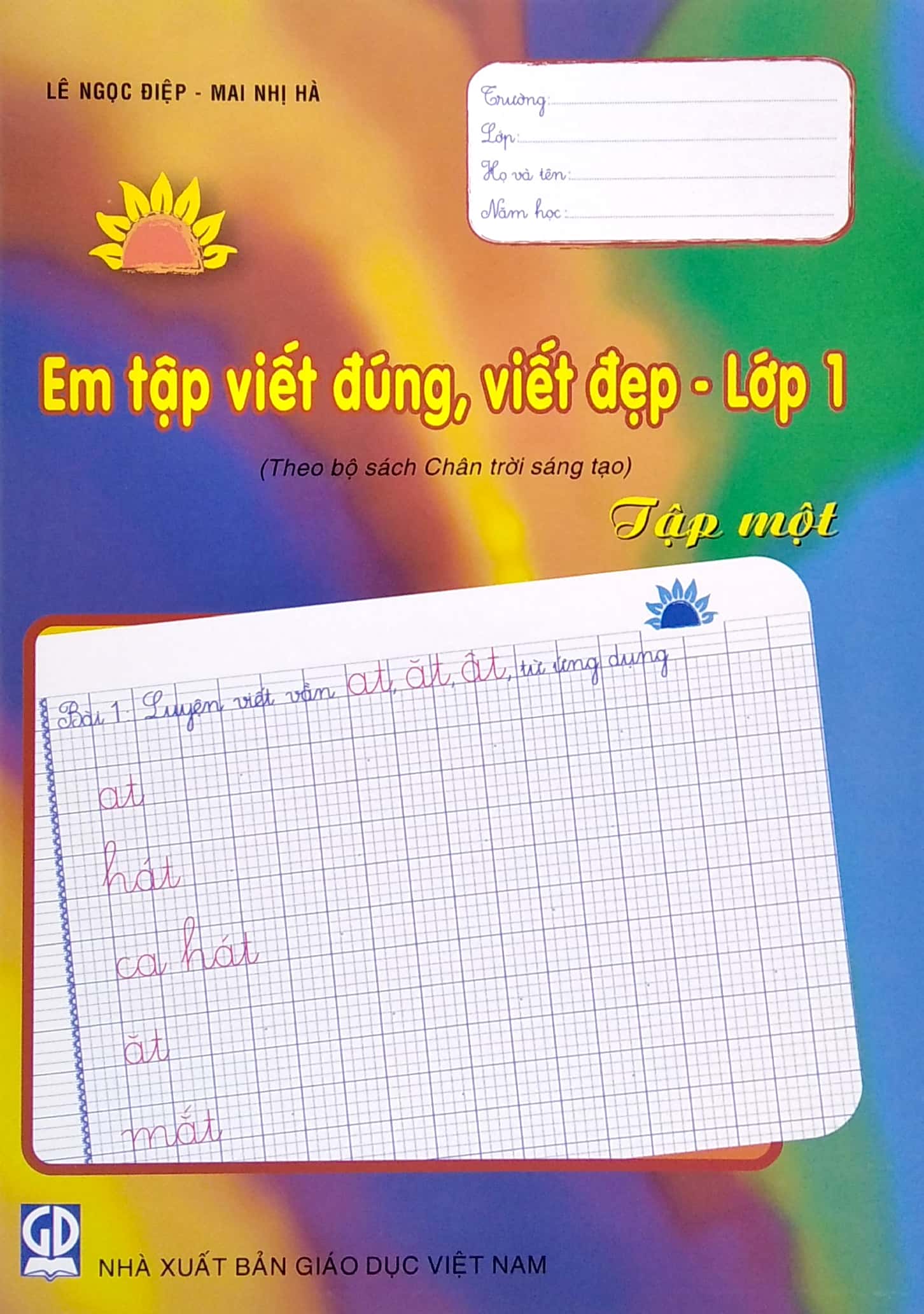 Bo
Em Tap Viet Dung, Viet Dep - Lop 1 - Tap 1 (Theo Bo Sach Chan Troi Sang Tao) - Ảnh 2