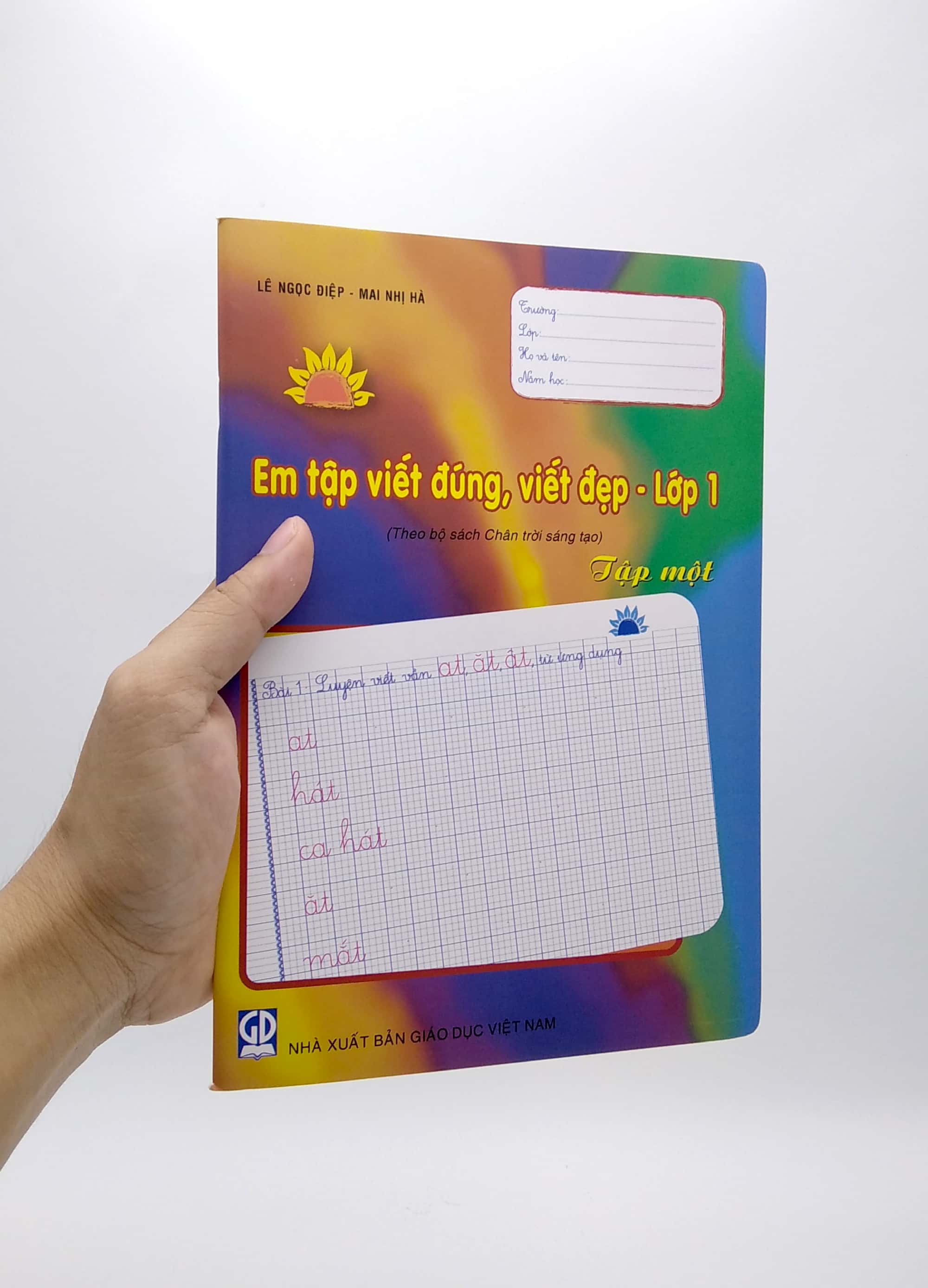 Bo
Em Tap Viet Dung, Viet Dep - Lop 1 - Tap 1 (Theo Bo Sach Chan Troi Sang Tao) - Ảnh 7