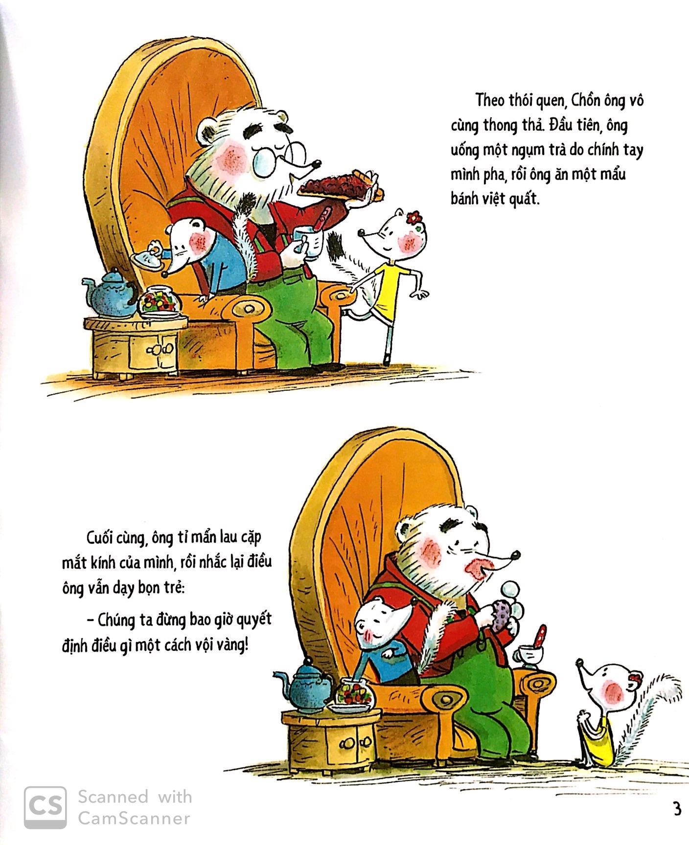 bộ giải oan cho bạn sói hoang - tập 3 - trốn tìm cùng sói - Ảnh 4