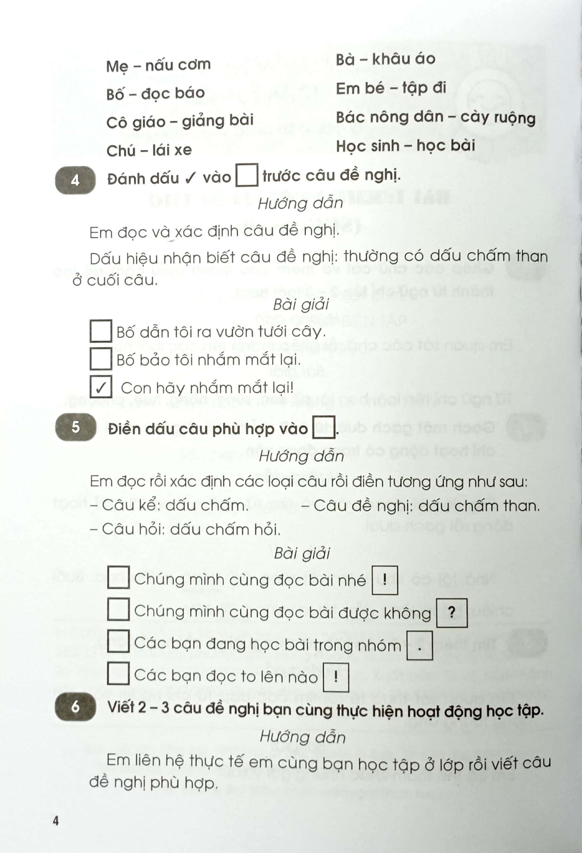 bộ giải vở bài tập tiếng việt lớp 2 - tập 2 (chân trời sáng tạo) (2022) - Ảnh 5