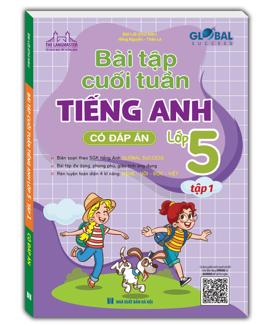 Bo
Global Success - Bai Tap Cuoi Tuan Tieng Anh Lop 5 - Tap 1 (Co Dap An) - Ảnh 2