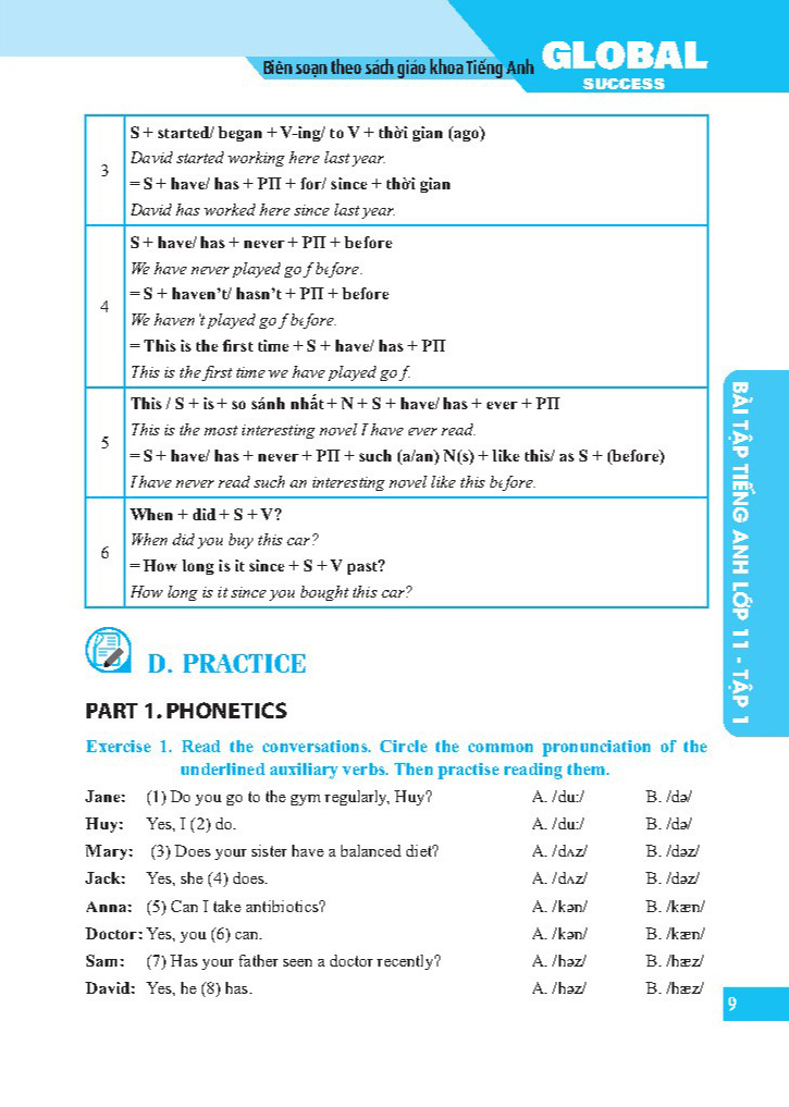 Bo
Global Success - Bai Tap Tieng Anh Lop 11 - Tap 1 - Co Dap An - Ảnh 4