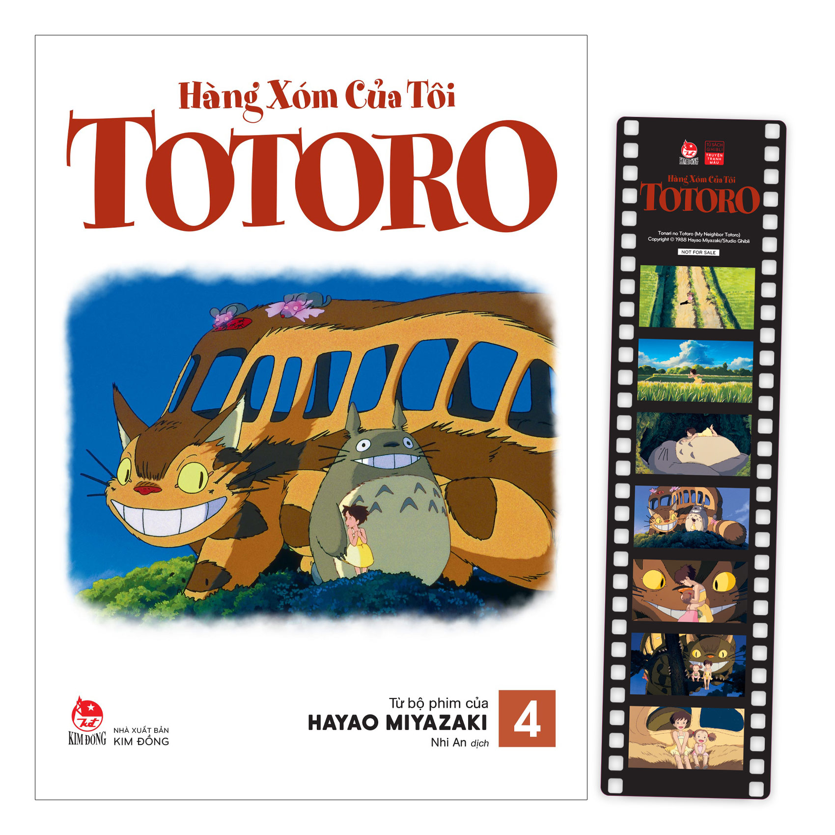 Bộ
Hàng Xóm Của Tôi Totoro - Truyện Tranh Màu - Tập 4 - Tặng Kèm Filmstrip - Ảnh 2