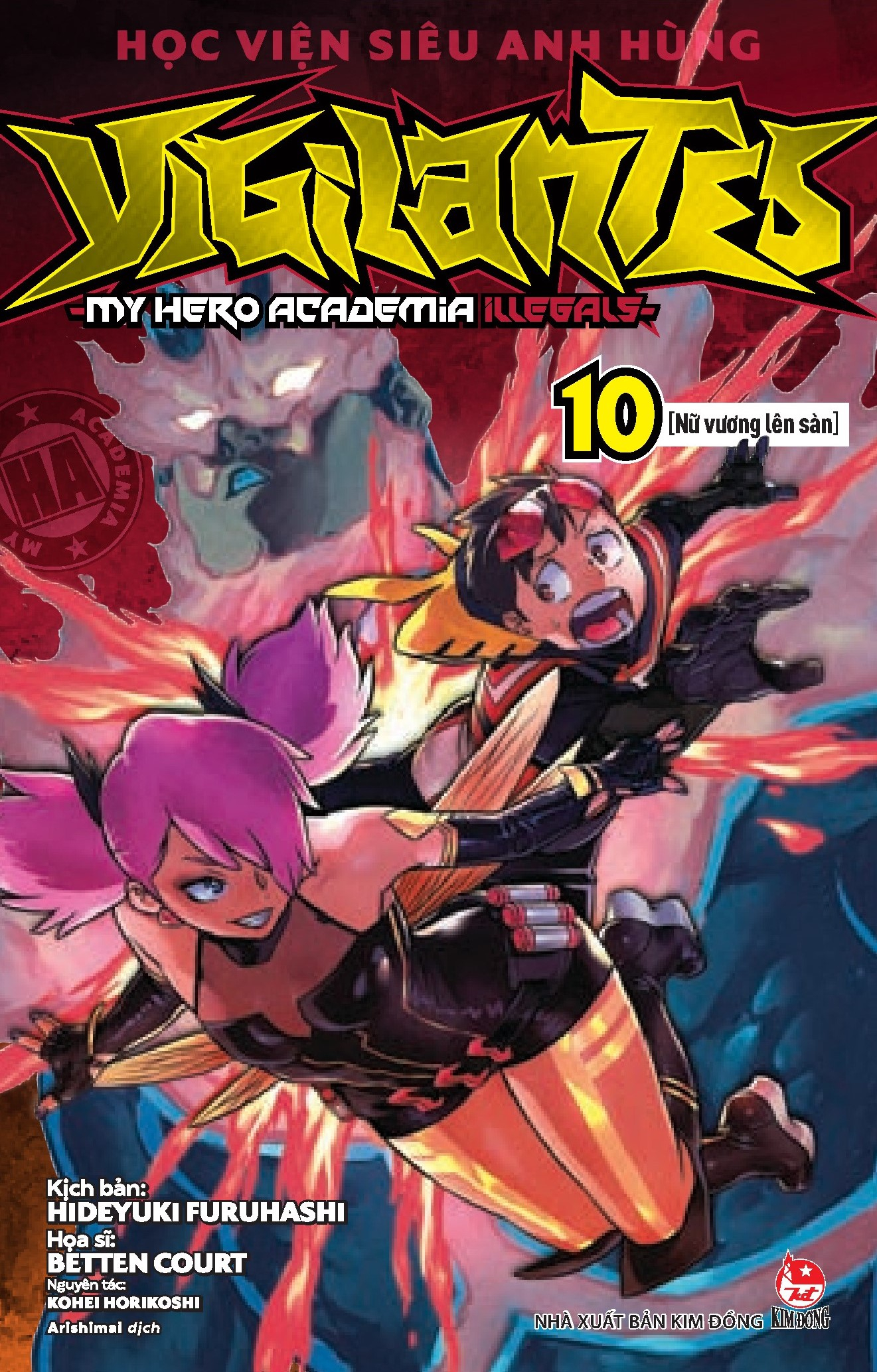 Bộ
Học Viện Siêu Anh Hùng Vigilantes - My Hero Academia Illegals - Tập 10 - Nữ Vương Lên Sàn - Ảnh 2