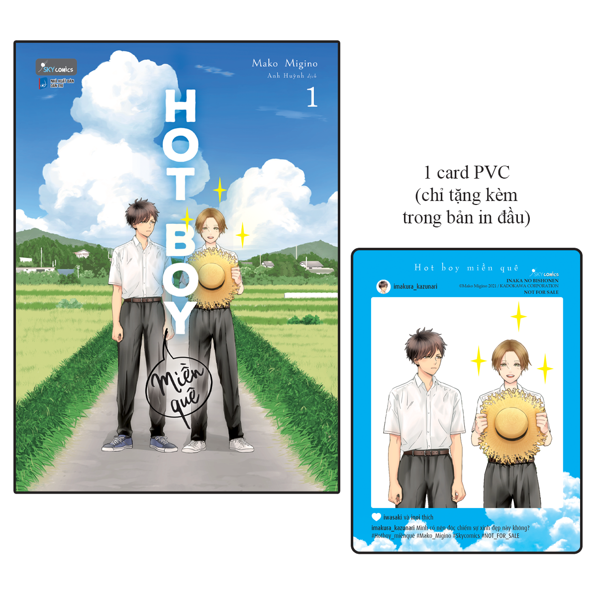 Bộ Hot Boy Miền Quê - Tập 1 - Tặng Kèm Card PVC - Ảnh 2