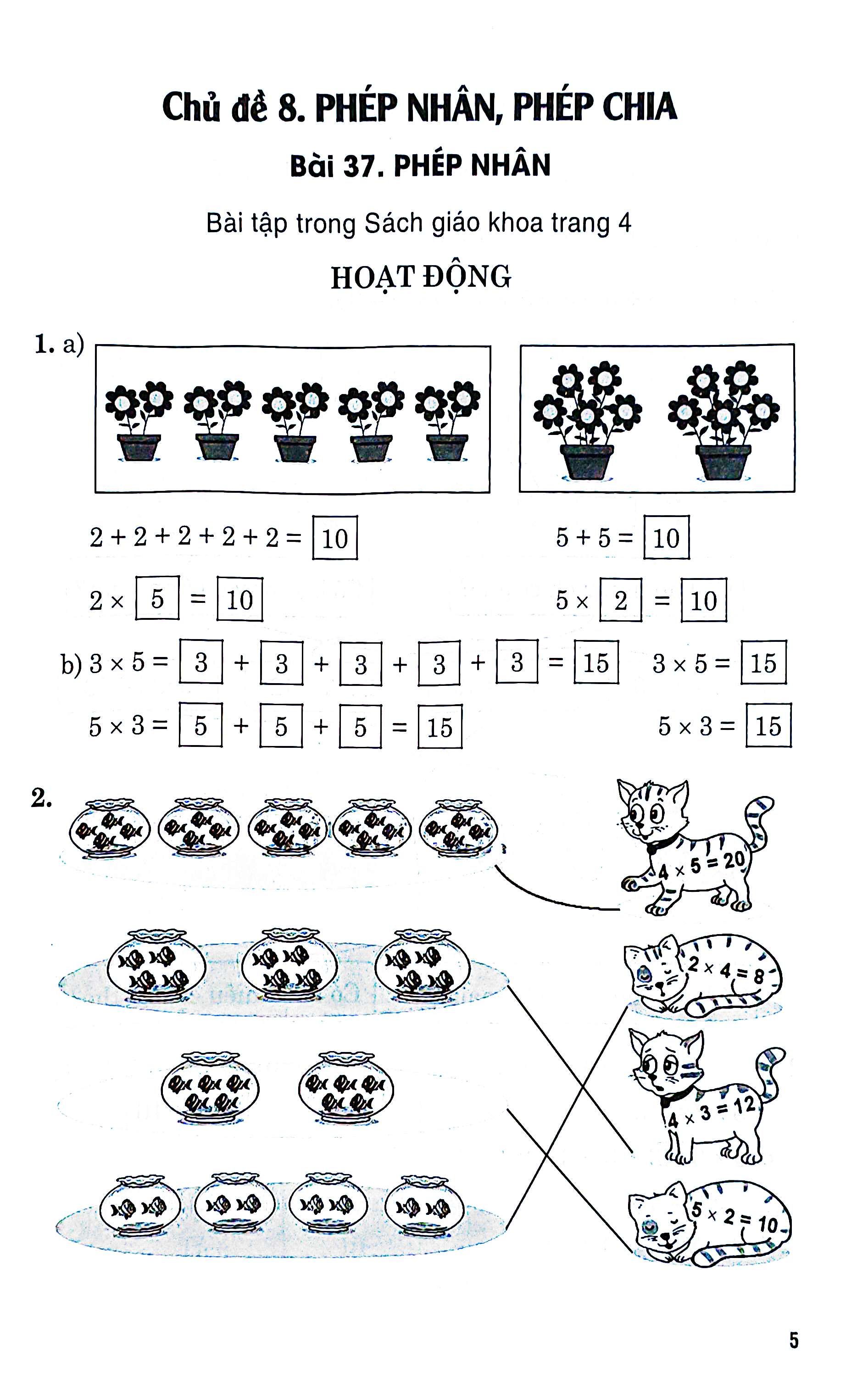Bộ
Hướng Dẫn Giải Bài Tập Toán 2 - Tập 2 (Kết Nối) - Ảnh 5