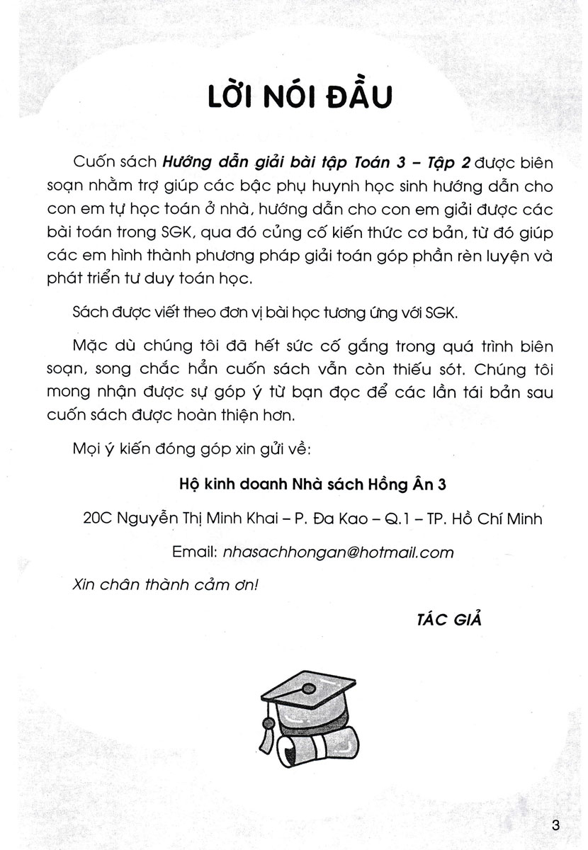 Bộ
Hướng Dẫn Giải Bài Tập Toán 3 - Tập 2 (Kết Nối) - Ảnh 2