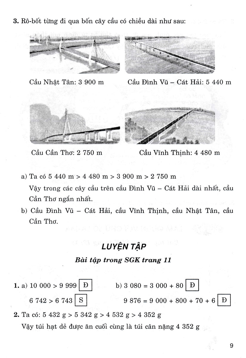 Bộ
Hướng Dẫn Giải Bài Tập Toán 3 - Tập 2 (Kết Nối) - Ảnh 9