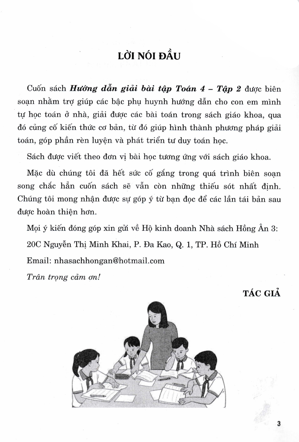 Bộ
Hướng Dẫn Giải Bài Tập Toán 4 - Tập 2 (Cánh Diều) - Ảnh 2