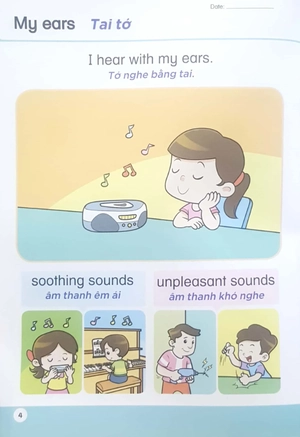 bộ khoa học tiền tiểu học song ngữ- sách học 3 - Ảnh 7