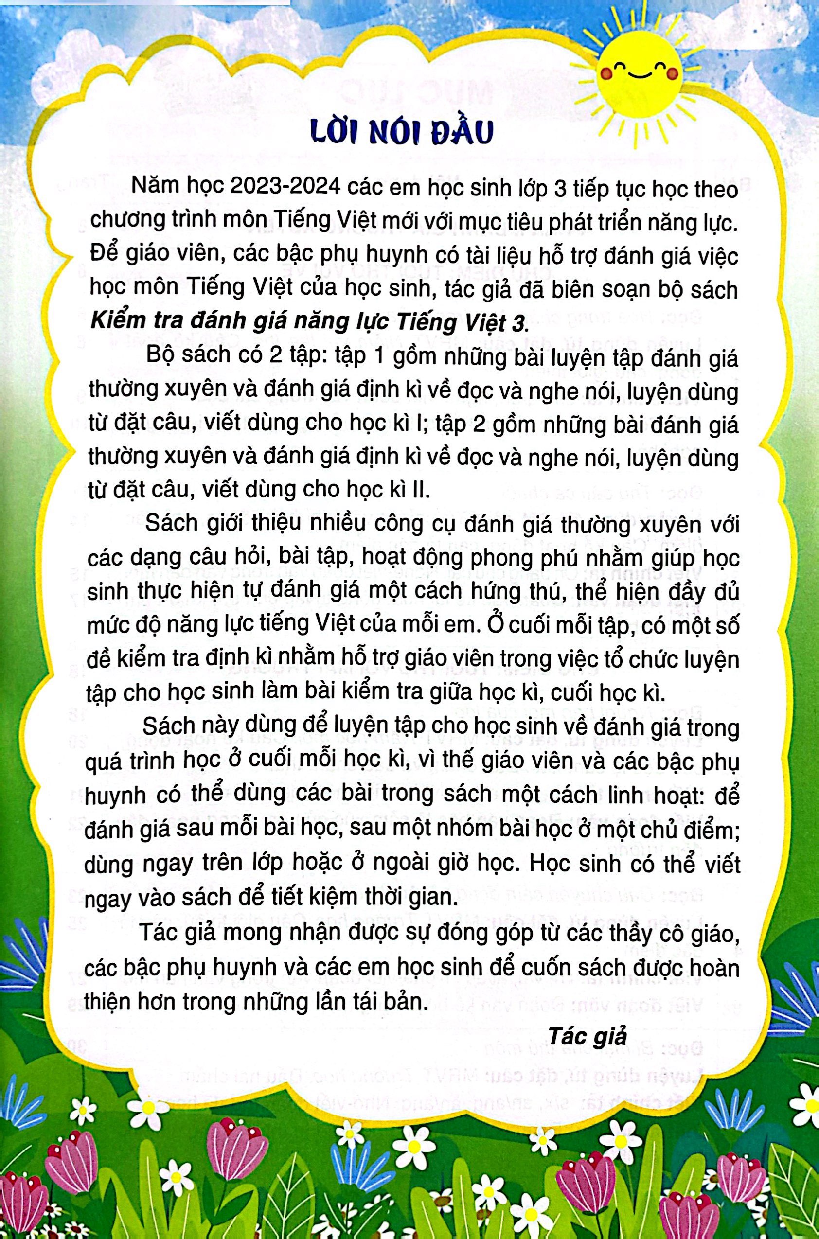 Bo
Kiem Tra Va Danh Gia Nang Luc Tieng Viet 3 - Hoc Ki 1 (Theo Chuong Trinh Giao Duc Pho Thong 2018) - Ảnh 3