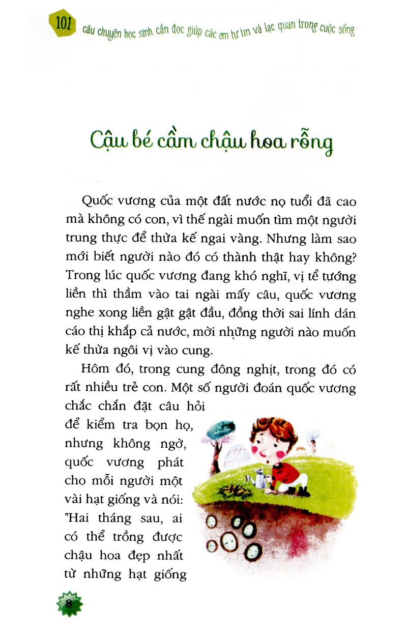 Bộ Kỹ Năng Sống Dành Cho Học Sinh - 101 Câu Chuyện Học Sinh Cần Đọc - Giúp Các Em Tự Tin Và Lạc Quan Trong Cuộc Sống (Tái Bản 2024) - Ảnh 8