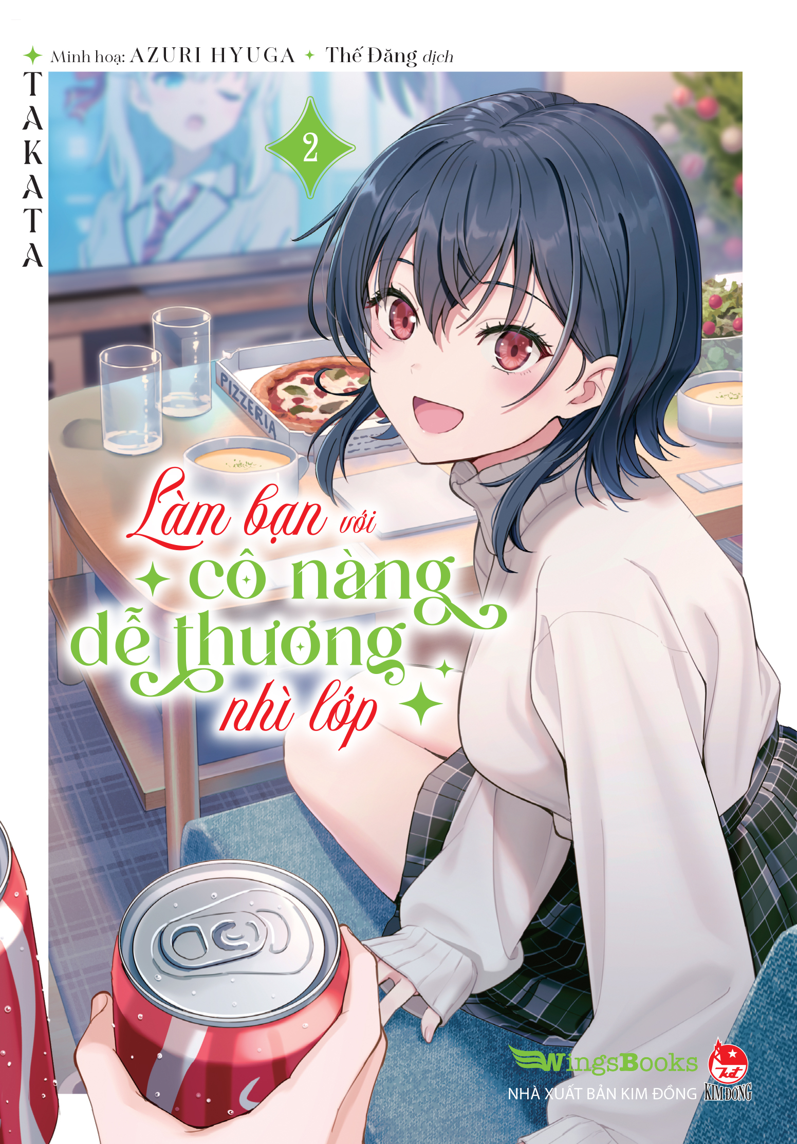 Bộ Làm Bạn Với Cô Nàng Dễ Thương Nhì Lớp - Tập 2 - Tặng Kèm Postcard - Ảnh 3