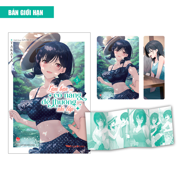 Bộ Làm Bạn Với Cô Nàng Dễ Thương Nhì Lớp - Tập 5 - Bản Giới Hạn - Tặng Kèm Postcard + Bookmark + Leaflet
