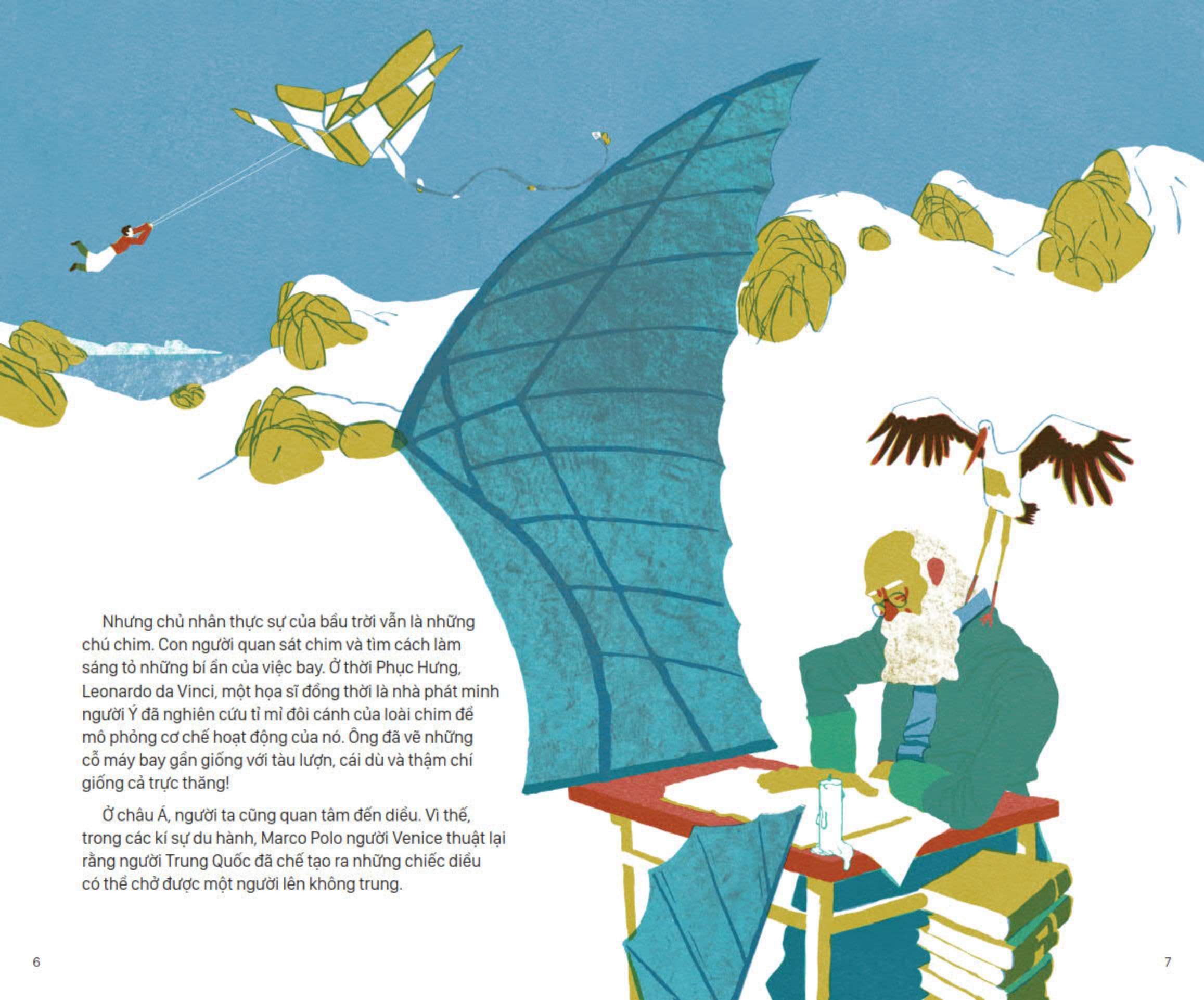 Bộ Lịch Sử Sinh Hoạt Của Loài Người - Bay Lượn - Ảnh 4