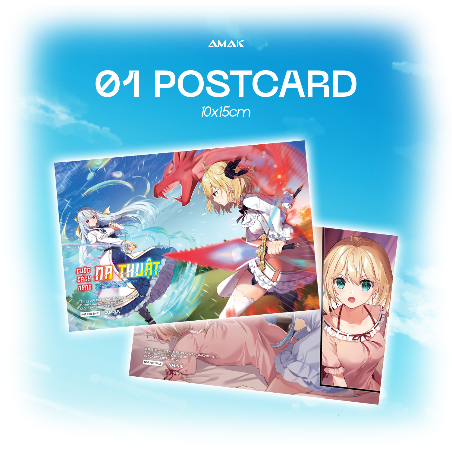 Bộ [Light Novel] Cuộc Cách Mạng Ma Thuật Của Công Chúa Chuyển Sinh Và Tiểu Thư Thiên Tài - Tập 3 - Tặng Kèm Postcard + Thiệp Gập - Ảnh 3