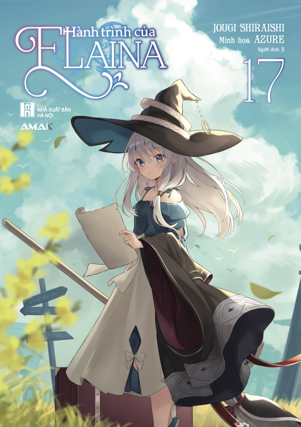 Bộ [Light Novel]Hành Trình Của Elaina - Tập 17 - Tặng Kèm Bookmark PVC Card + Set 4 Card Bo Góc - Ảnh 2