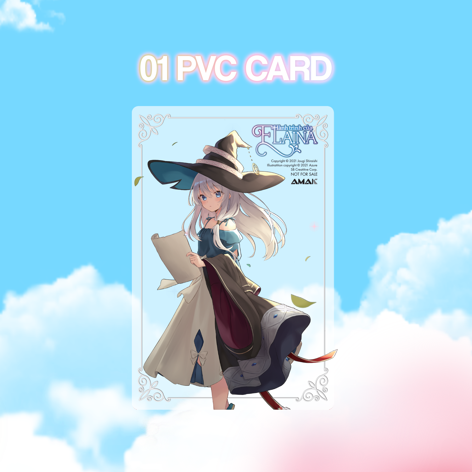 Bộ [Light Novel]Hành Trình Của Elaina - Tập 17 - Tặng Kèm Bookmark PVC Card + Set 4 Card Bo Góc - Ảnh 4