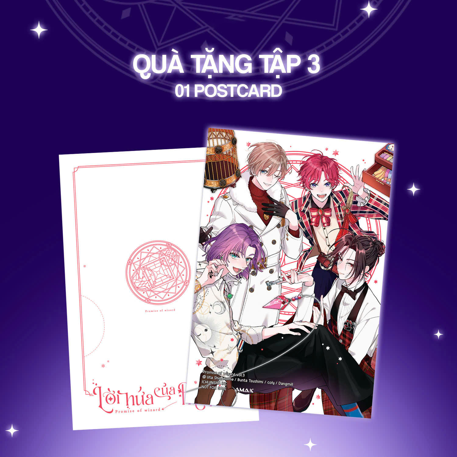 Bộ
						
										
										Lời Hứa Của Pháp Sư - Tập 3 - Tặng Kèm 1 Postcard + 2 Clear Card - Ảnh 4