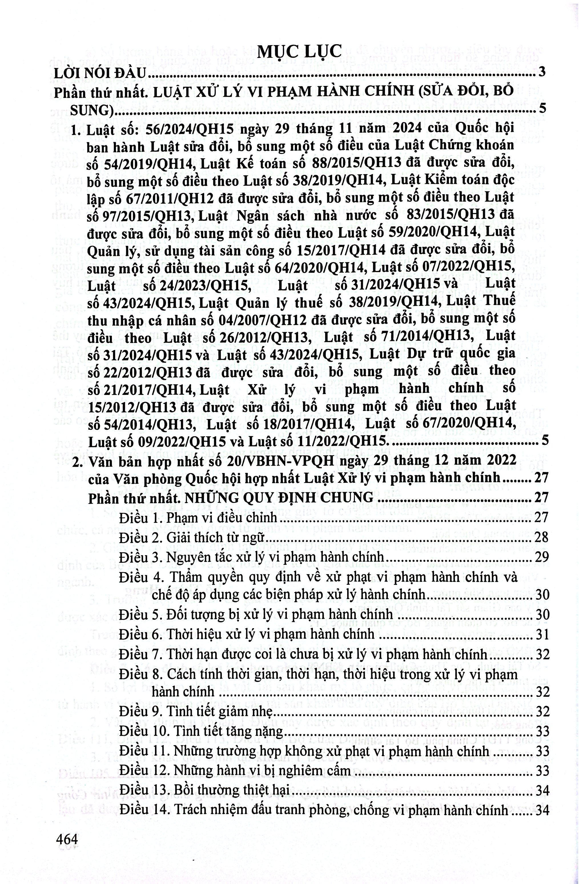 Bộ Luật Xử Lý Vi Phạm Hành Chính (Sửa Đổi, Bổ Sung) - Ảnh 3