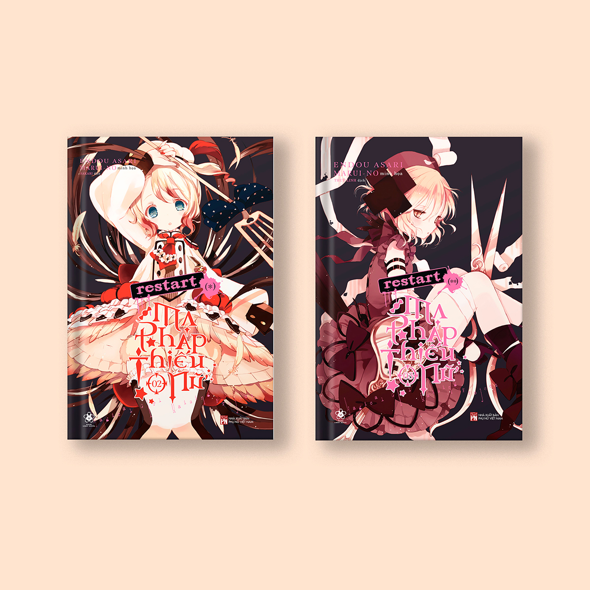 bộ ma pháp thiếu nữ - tập 2 + tập 3 - bản đặc biệt - tặng kèm 2 bookmark nhân vật + 2 postcard + bảng sticker nhân vật - Ảnh 2