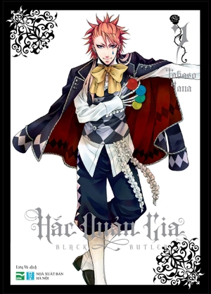 bộ manga - hắc quản gia - tập 7 + tập 8 (bộ 2 cuốn) - tặng kèm 2 black card + 1 card độc quyền - Ảnh 2