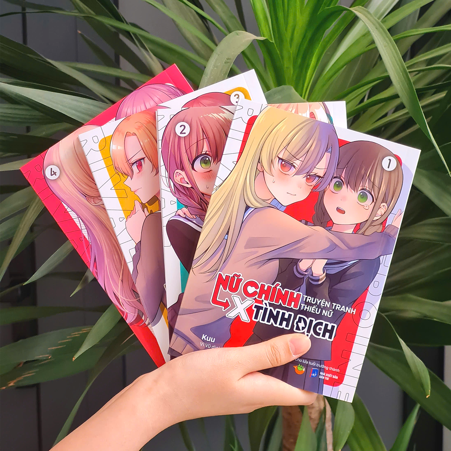 Bộ Bộ Manga - Nữ Chính Truyện Tranh Thiếu Nữ X Tình Địch: Tập 1 - 4 (Bộ 4 Tập) (Tái Bản 2025) - Tặng Kèm Postcard Bồi Cứng - Ảnh 10