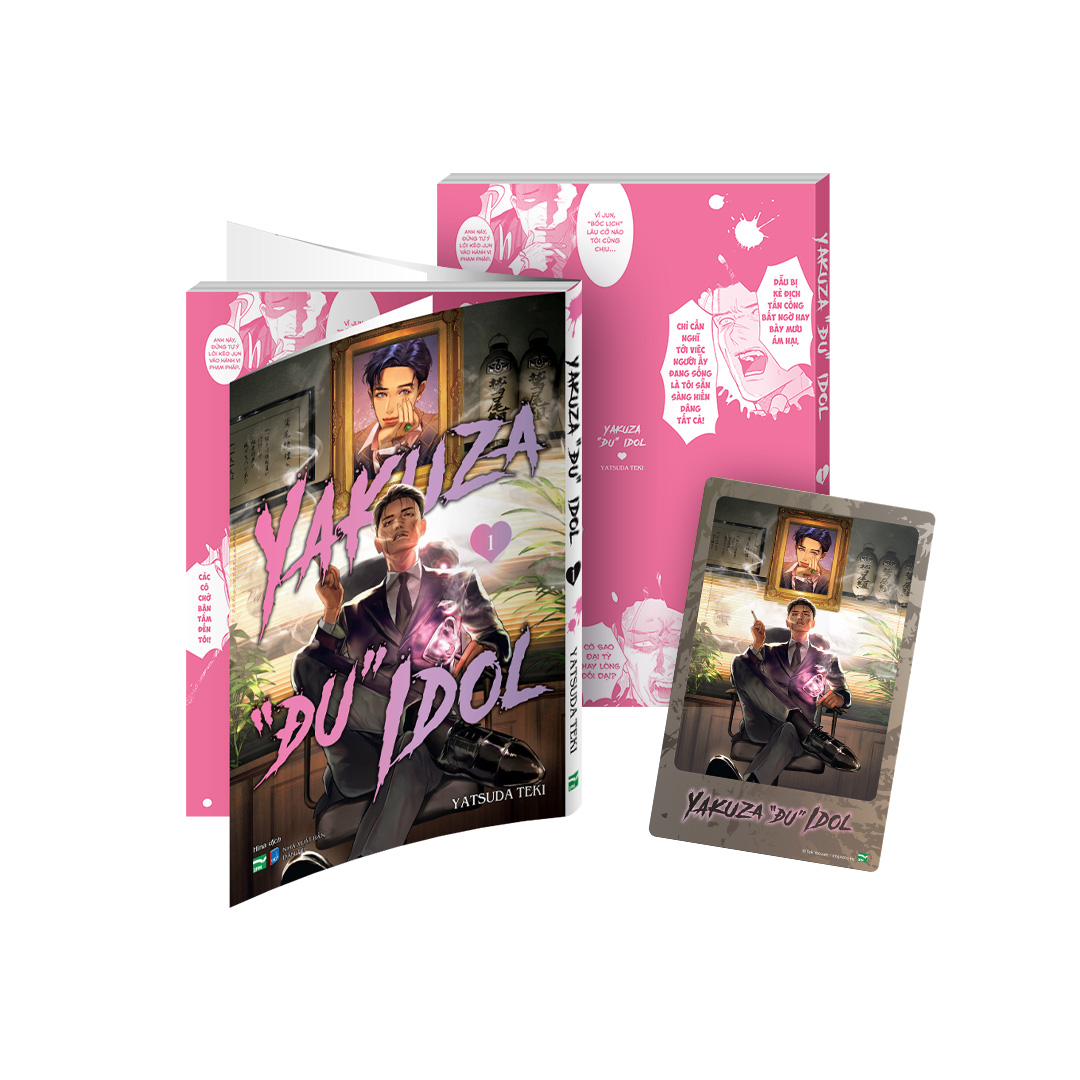 Bộ Manga - Yakuza “Đu” Idol: Tập 1 + Tập 2 (Bộ 2 Tập) - Bản Sưu Tầm - Tặng Kèm Card Nhựa + Ticket + Handfan + Set 3 Photocard + Poster - Ảnh 5
