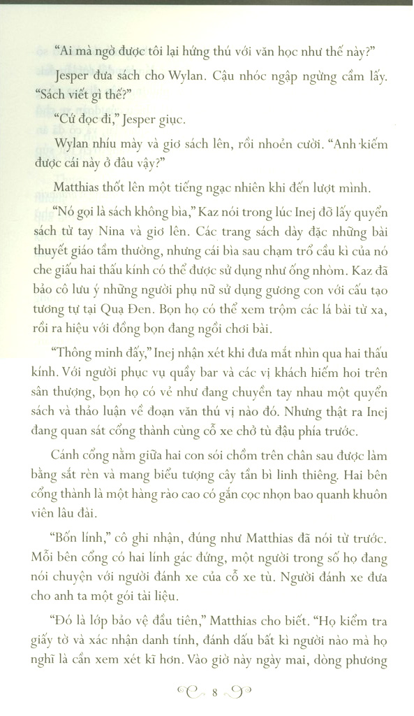 Bộ
Móng Vuốt Quạ Đen - Tập 2 - Phi Vụ Bất Khả (Tái Bản 2024) - Tặng Kèm Bookmark - Ảnh 15