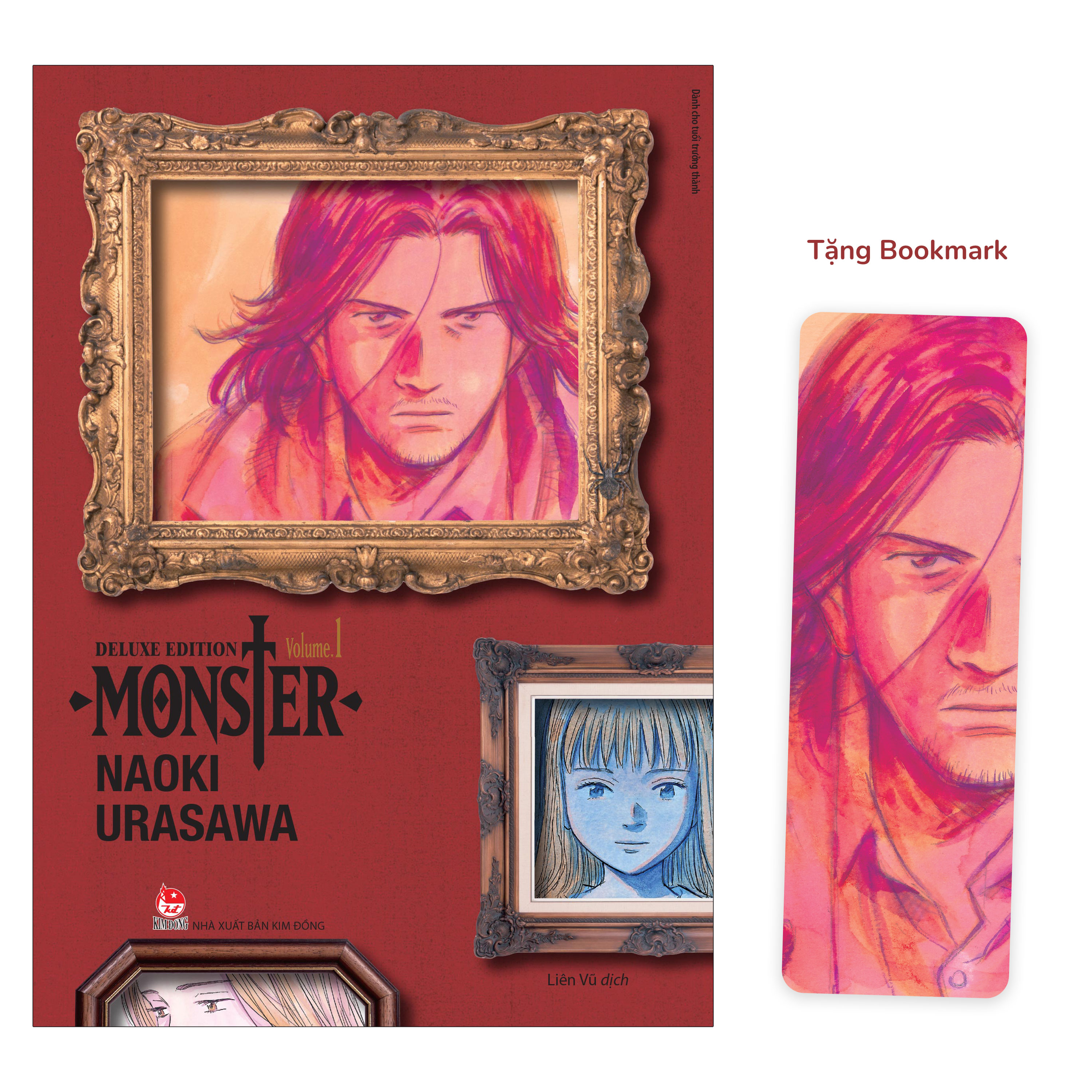 Bo
Monster - Deluxe Edition - Tap 1 - Tang Kem Bookmark + Postcard Kem Khung Tranh - Ảnh 5