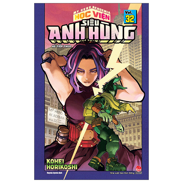 Bộ My Hero Academia - Học Viện Siêu Anh Hùng - Tập 32 - Kẻ Tiếp Theo (Tái Bản 2026)