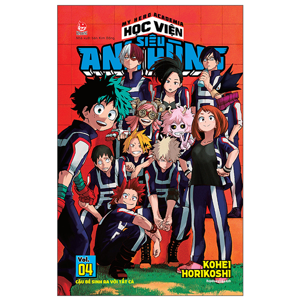 Bộ My Hero Academia - Học Viện Siêu Anh Hùng - Tập 4 - Cậu Bé Sinh Ra Với Tất Cả (Tái Bản 2026)