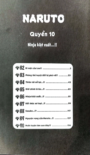 bộ naruto - tập 10 - ninja kiệt xuất…!! (tái bản 2022) - Ảnh 3