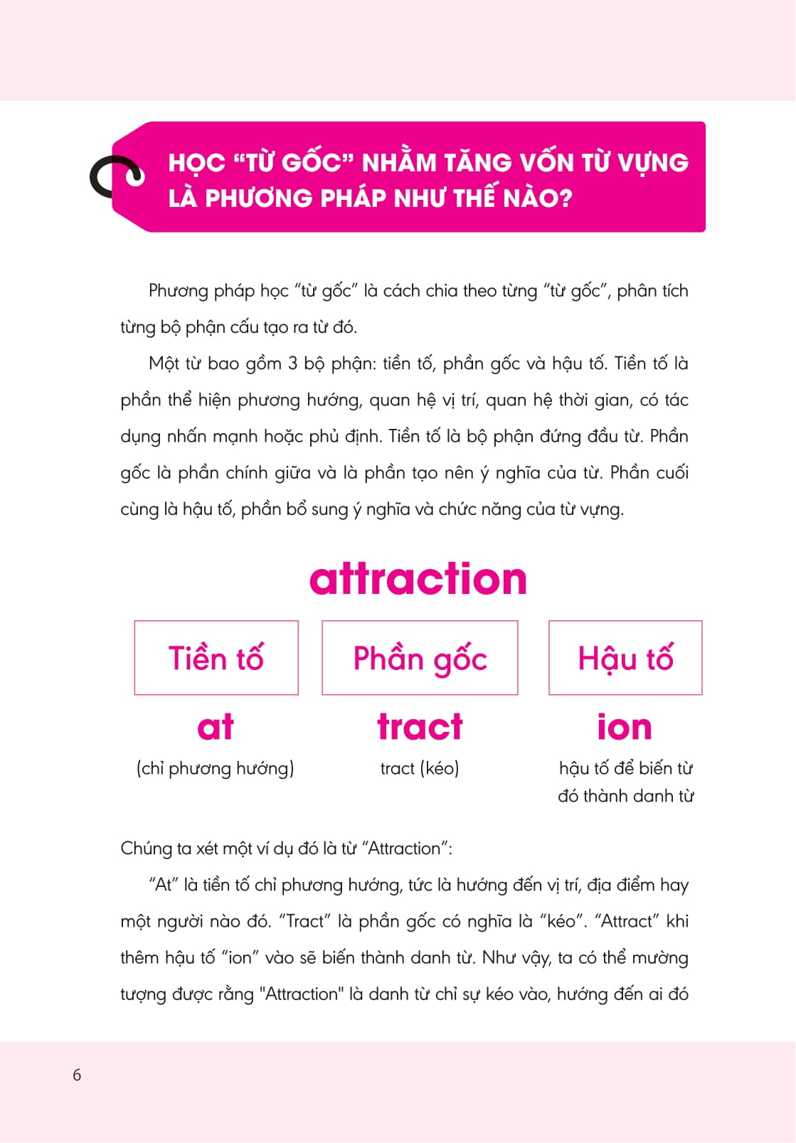 bộ nghiền từ vựng tiếng anh - học qua gốc từ bằng hình ảnh - gốc từ là bí quyết để ghi nhớ hàng nghìn từ vựng - quyển 1 - Ảnh 3
