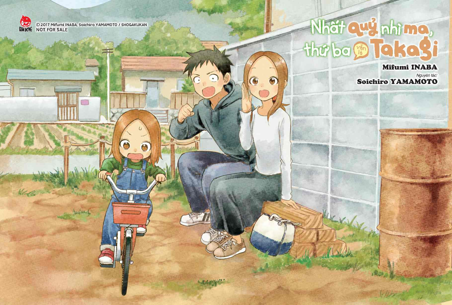Bộ Nhất Quỷ Nhì Ma, Thứ Ba (Vẫn Là) Takagi - Tập 17 - Tặng Kèm Postcard - Ảnh 4