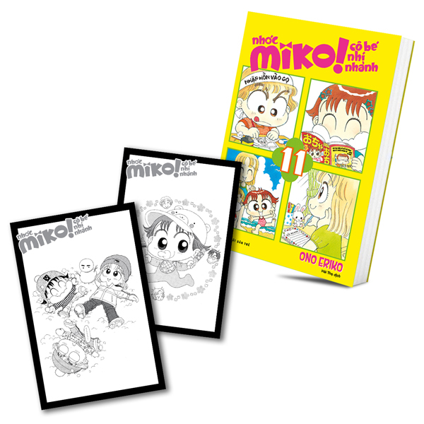 Bộ Nhóc Miko! Cô Bé Nhí Nhảnh - Tập 11 (Tái Bản 2026) - Tặng Kèm 2 Postcard - Ảnh 1