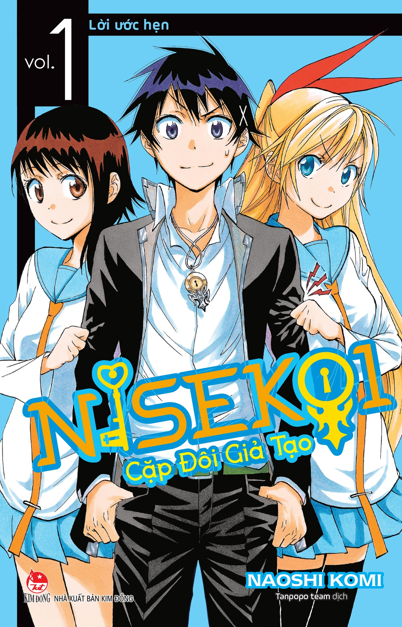 Bo
Nisekoi - Cap Doi Gia Tao - Tap 1 - Loi Uoc Hen - Tang Kem Special Cover + Poster - Ảnh 2