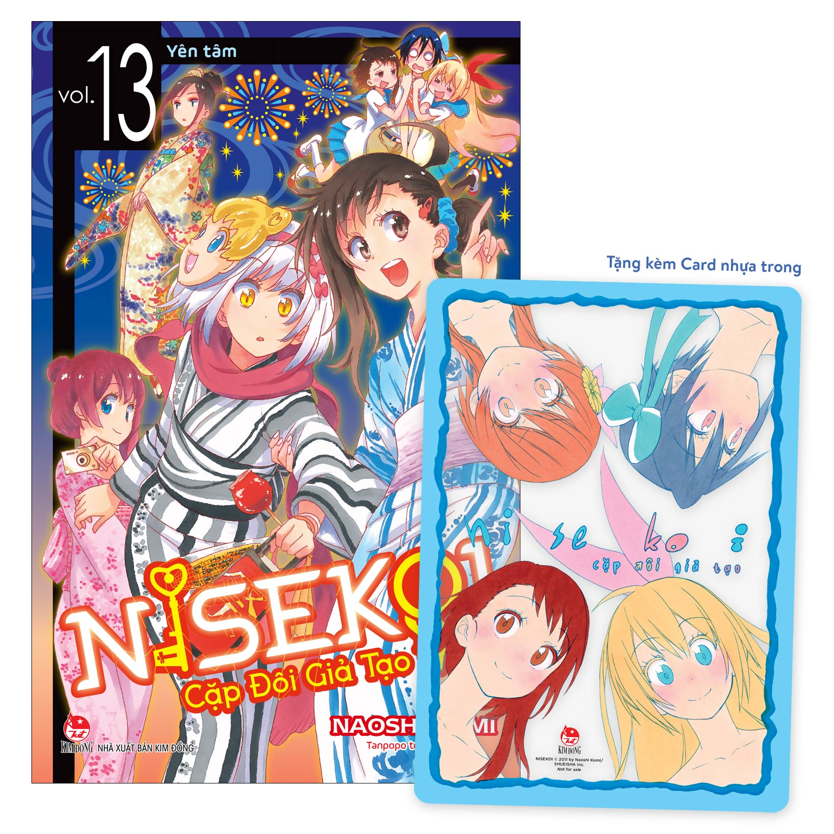 Bộ
Nisekoi - Cặp Đôi Giả Tạo - Tập 13 - Yên Tâm - Tặng Kèm Card Nhựa Trong - Ảnh 2