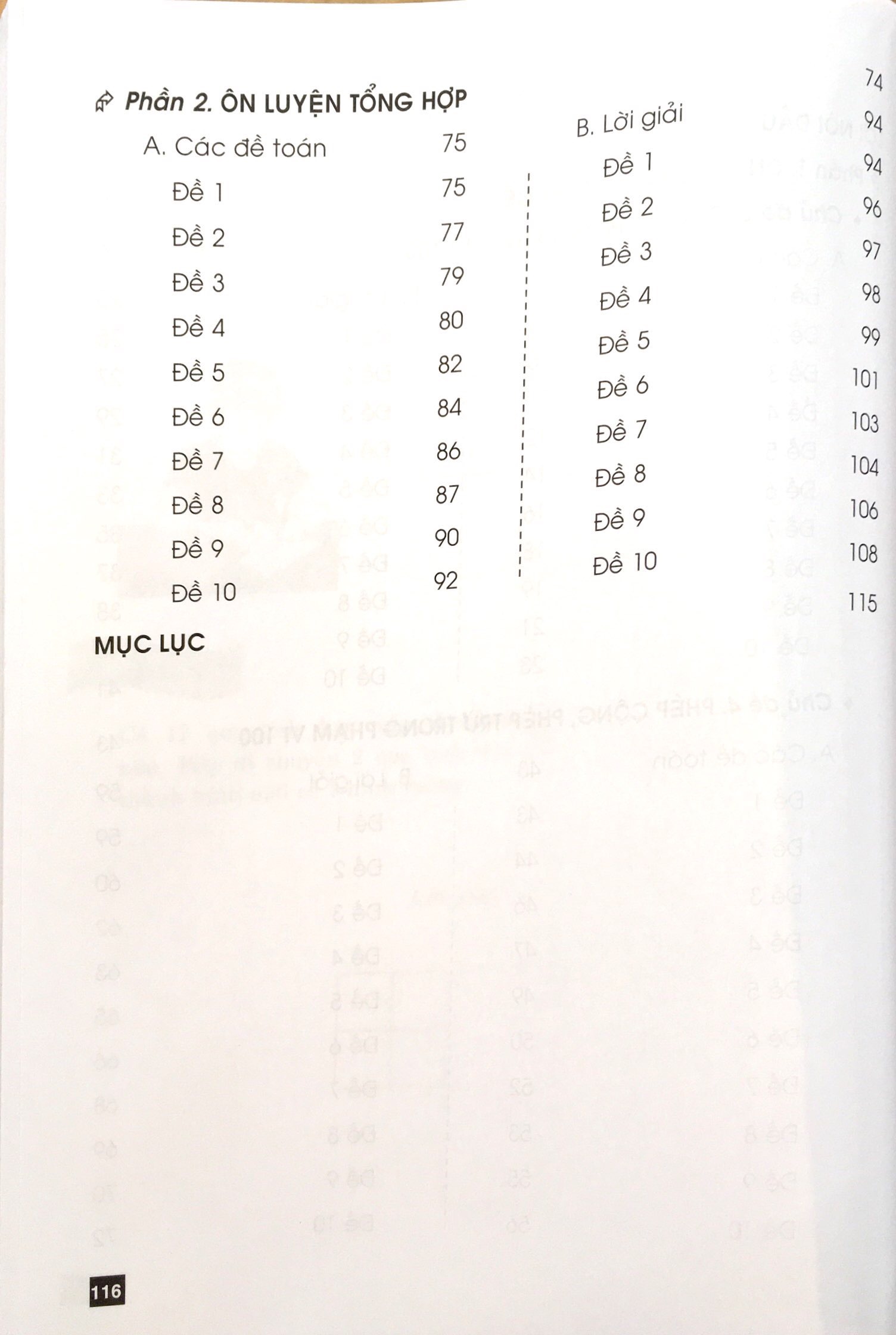 bộ ôn tập - kiểm tra nâng cao và phát triển năng lực toán 1 - tập 2 - Ảnh 4