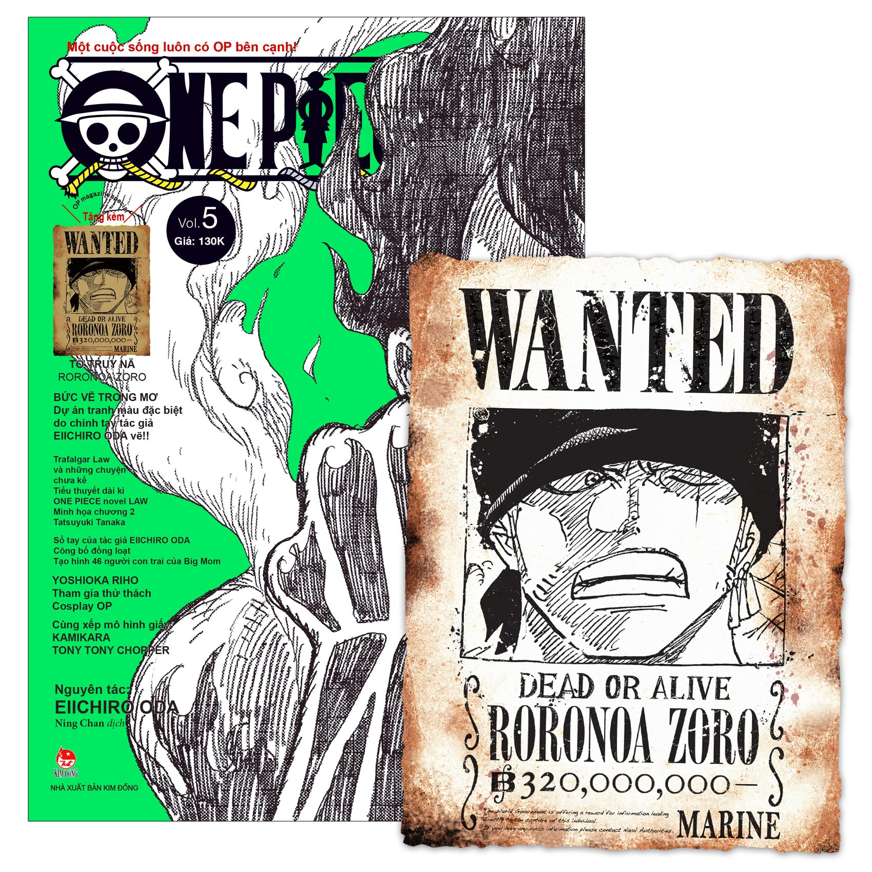 Bộ
One Piece Magazine - Tập 5 - Tặng Kèm Tờ Truy Nã Zoro - Ảnh 2