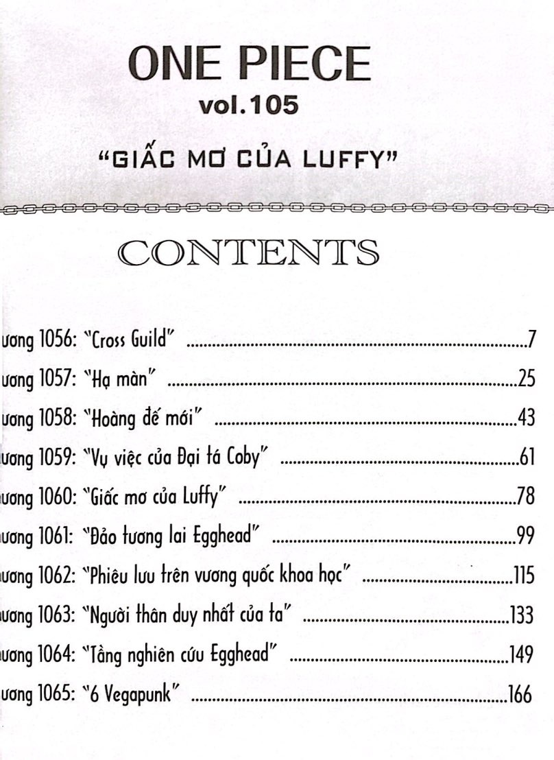 Bo
						
										
										One Piece - Tap 105 - “Giac Mo Cua Luffy” - Ban Bia Ao (Tai Ban 2025) - Ảnh 3