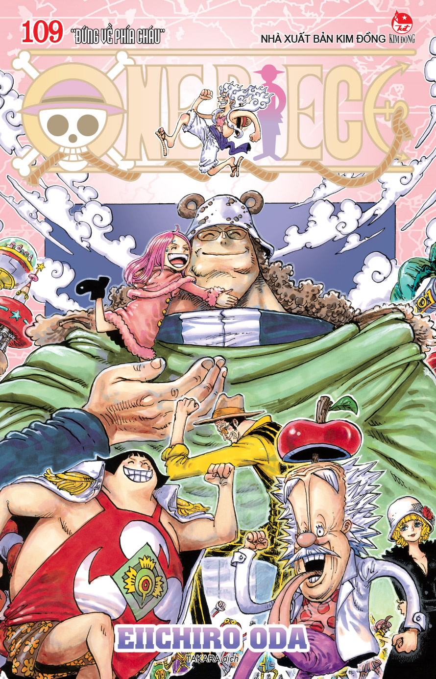 Bộ One Piece - Tập 109 - “Đứng Về Phía Cháu” - Bản Bìa Áo - Ảnh 3