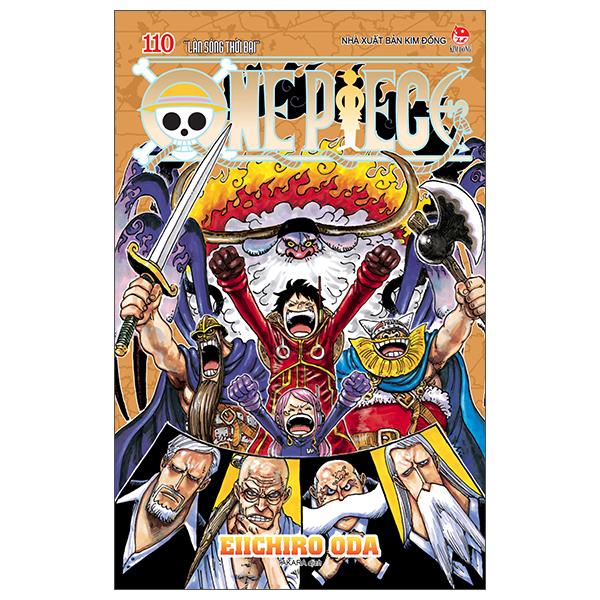 Bộ One Piece - Tập 110 - “Làn Sóng Thời Đại” - Bản Bìa Áo - Ảnh 1