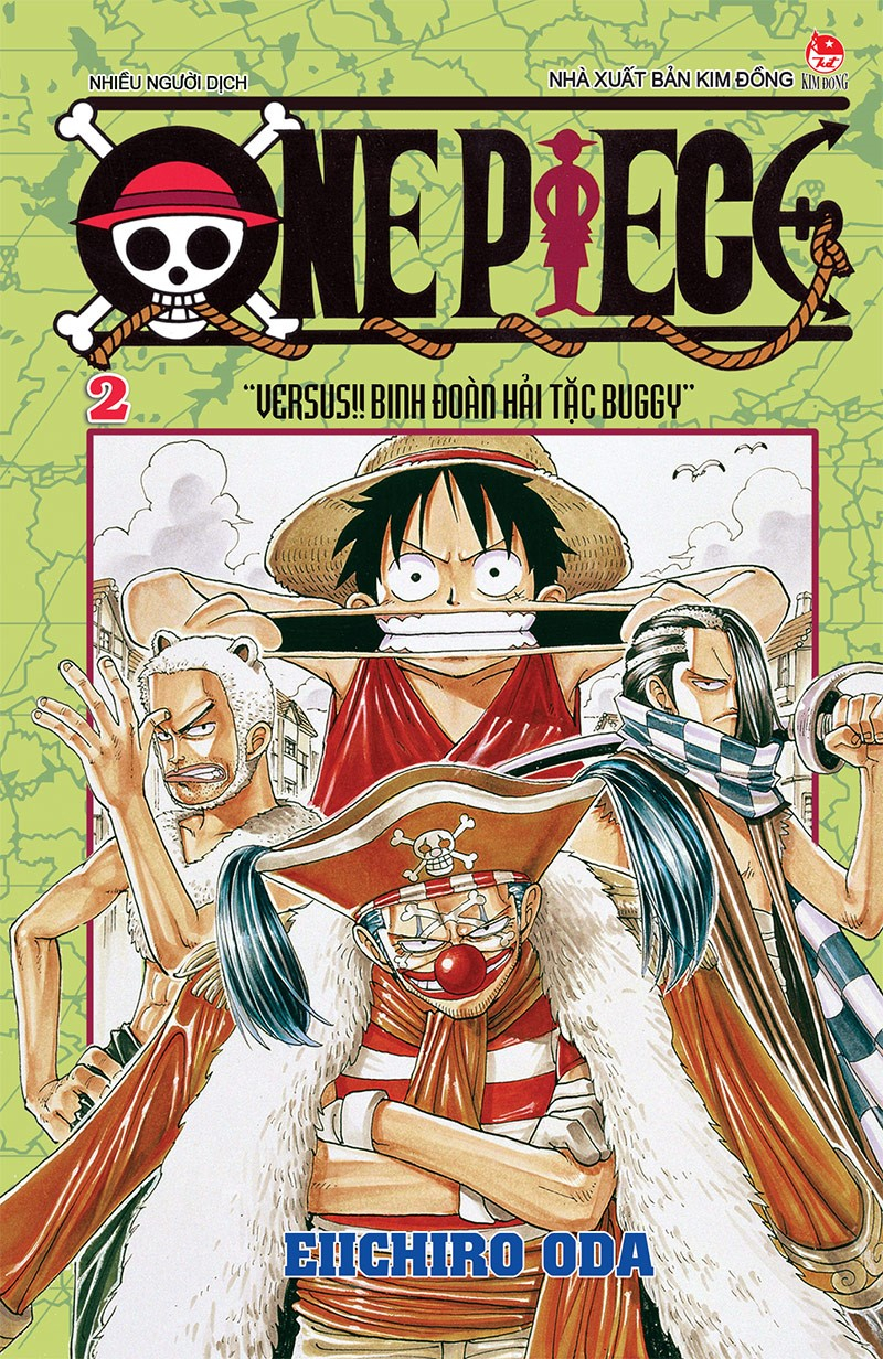 Bo
						
										
										One Piece - Tap 2 - Versus!! Binh Doan Hai Tac Buggy - Ban Bia Ao (Tai Ban 2025) - Ảnh 2