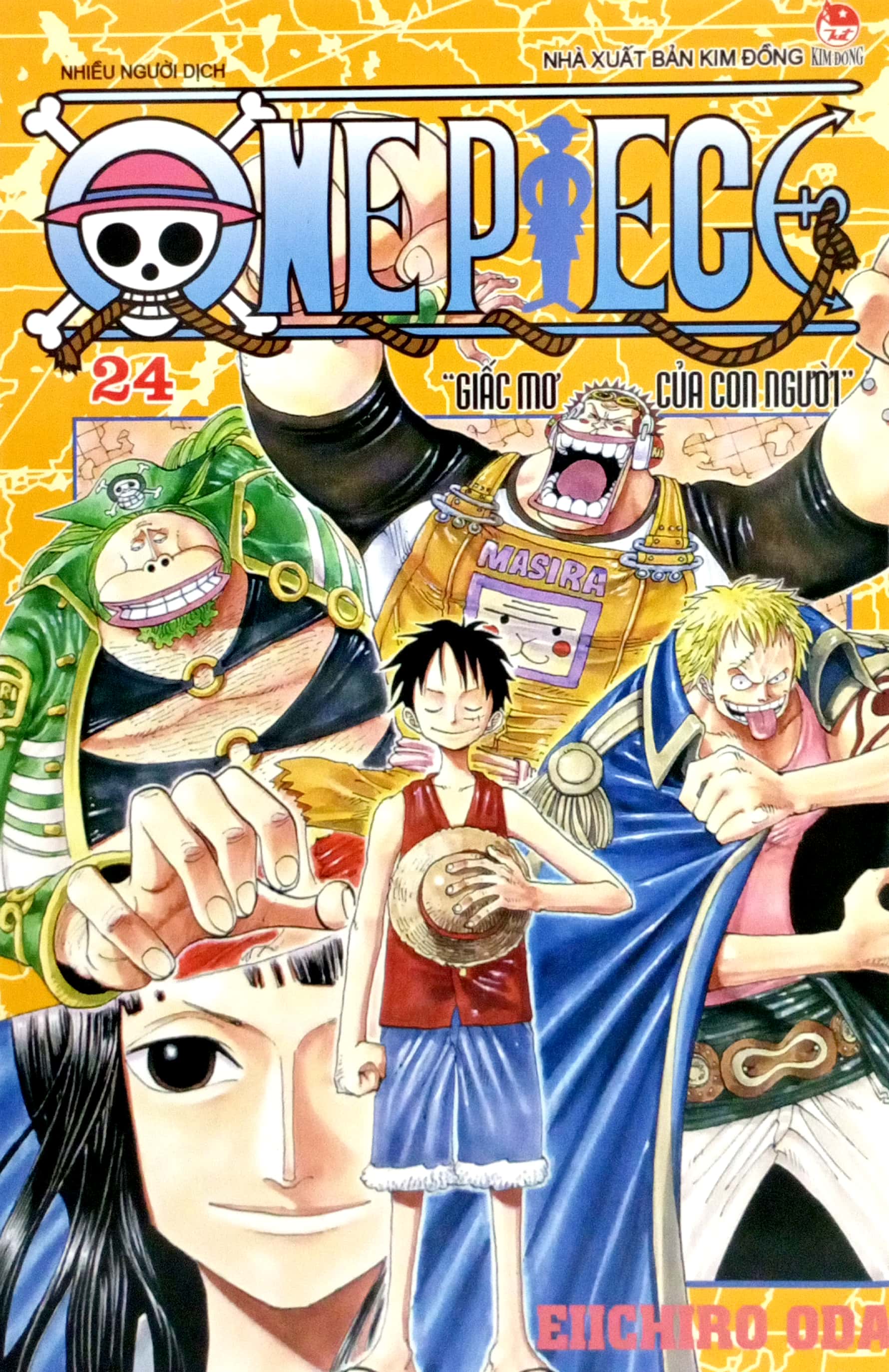 Bo
						
										
										One Piece - Tap 24 - Giac Mo Cua Con Nguoi - Ban Bia Ao (Tai Ban 2022) - Ảnh 2