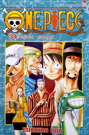 bộ one piece - tập 34 - thủ đô nước - water seven (tái bản 2022) - Ảnh 2