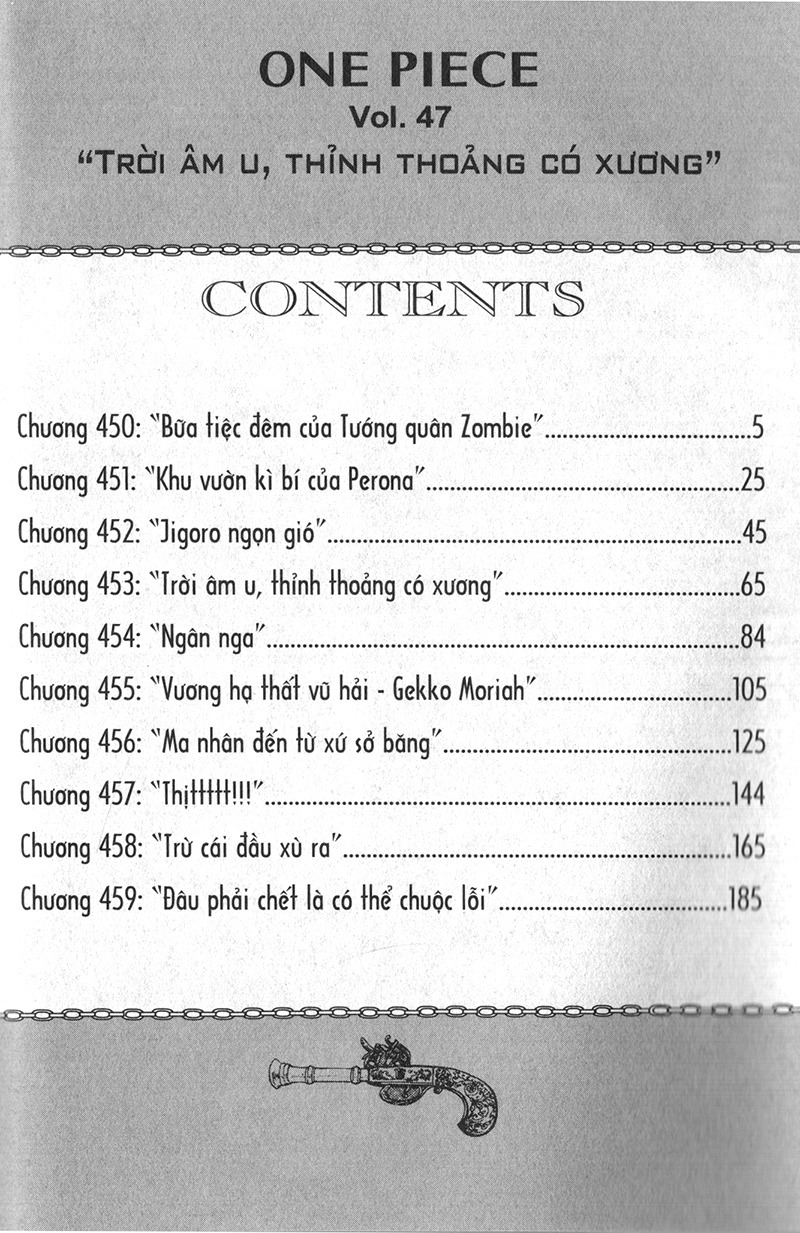 Bộ One Piece - Tập 47 - Trời Âm U, Thỉnh Thoảng Có Xương - Bản Bìa Áo (Tái Bản 2025) - Ảnh 3
